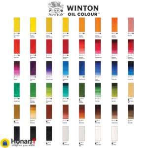 رنگ روغن وینزور اند نیوتون مدل وینتون کد 43 WIRIDIAN HUE حجم 37 میلی لیتر