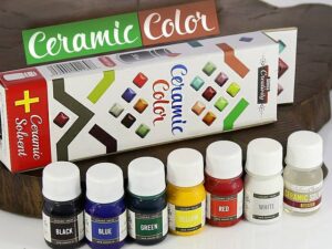 رنگ سرامیک سوداکو مدل A حجم ۳۰ میلی لیتر بسته ۶ عددی