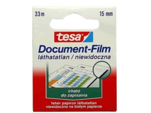چسب کالک تسا مدل DOUCUMENT-FILM عرض ۱.۵ سانتی متر