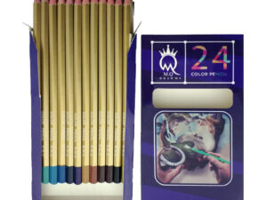 مداد رنگی ۲۴ رنگ ام کیو مدل 00024G