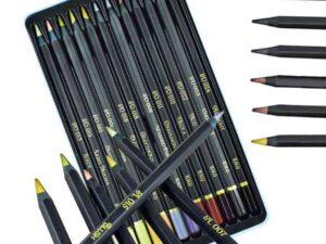 مداد رنگی ۱۲ رنگ ام کیو مدل Dark SKIN