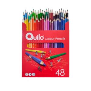 مداد رنگی 48 رنگ کویلو Quilo جعبه مقوایی