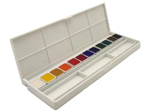 آبرنگ افرا ۱۲ رنگ دانش آموزی (قرص کوچک)