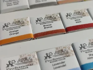 آبرنگ متالیک افرا ۱۸ رنگ