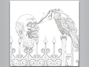 کتاب رنگ آمیزی زیبایی وحشت