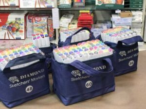 مارکر دو سر دیاموند مدل DIAMOND بسته ای