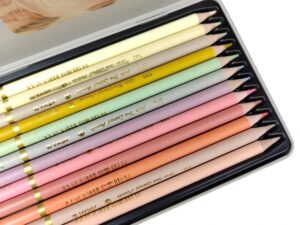 مداد رنگی آریا آرتیست طیف پوست تیره و روشن ۲۴ عددی